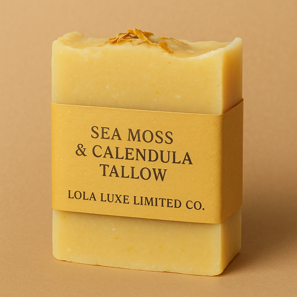 Sea Moss / Calendula Tallow Soap